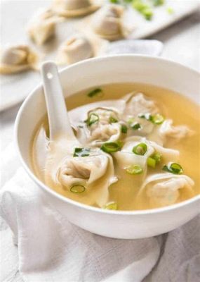  Suzhou Wontons Met een Hemelse Vulling: Verwen Je Zintuigen met deze Geliefde Soepspecialiteit!